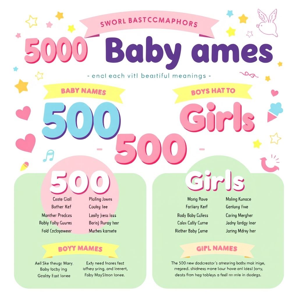 500 ไอเดียชื่อจริงลูกชาย-ลูกสาว ความหมายดีที่ได้รับความนิยม